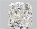 Diamante Natural 0.72 quilates, Del cojín , Color I, claridad VVS2 y certificado GIA