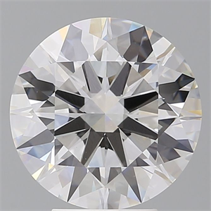 Picture of Lab Grown Diamond 4.54 Carats, Round with Ideal Cut, E Color, VVS2 Clarity and Certified by IGI
