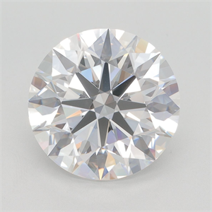 Picture of Lab Grown Diamond 5.39 Carats, Round with Ideal Cut, H Color, VVS1 Clarity and Certified by IGI