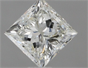 Natural Diamond 0.70 Carats, Princess with  Cut, J Color, VS1 Clarity and Certified by GIA