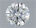 Diamante Natural 0.50 quilates, Redondo , Color I, claridad VVS2 y certificado GIA