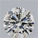 Diamante Natural 0.90 quilates, Redondo , Color H, claridad I1 y certificado IGI