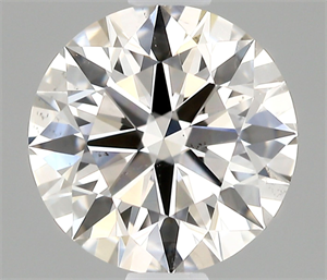 Picture of Natural Diamond 1.01 Carats, Round with Excellent Cut, J Color, VS2 Clarity and Certified by IGI