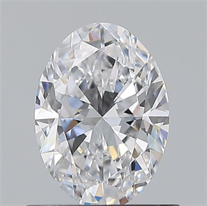 Picture of Natural Diamond 0.70 Carats, Oval with  Cut, D Color, VS1 Clarity and Certified by GIA