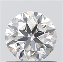 Diamante Natural 0.62 quilates, Redondo , Color F, claridad IF y certificado GIA