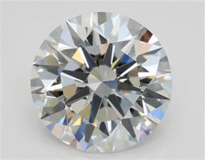 Picture of Lab Grown Diamond 2.05 Carats, Round with Excellent Cut, E Color, VS1 Clarity and Certified by GIA