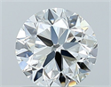 Natural Diamond 0.90 Carats, Round with Very Good Cut, G Color, VS2 Clarity and Certified by GIA