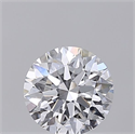 Lab Grown Diamond 1.01 Carats, Round with Excellent Cut, D Color, VS1 Clarity and Certified by IGI
