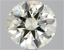Diamante Natural 2.02 quilates, Redondo , Color M, claridad VS2 y certificado HRD