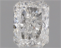 Natural Diamond 0.51 Carats, Radiant with  Cut, E Color, SI2 Clarity and Certified by GIA