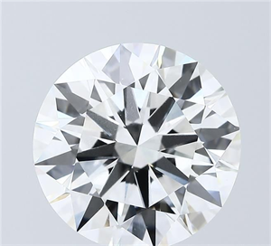 Picture of Lab Grown Diamond 9.03 Carats, Round with Excellent Cut, F Color, VVS2 Clarity and Certified by IGI