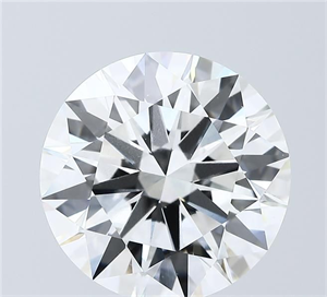 Picture of Lab Grown Diamond 9.03 Carats, Round with Excellent Cut, F Color, VVS2 Clarity and Certified by IGI