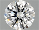 Del inventario de diamantes de laboratorio, 2.09 quilates, Redondo , Color E, claridad VVS2 y certificado IGI