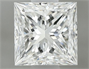 Diamante Natural 0.60 quilates, Princesa , Color F, claridad VVS1 y certificado GIA