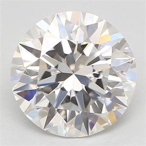 Foto Diamante Natural 1.30 quilates, Redondo , Color F, claridad IF y certificado GIA de