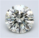 Diamante Natural 2.17 quilates, Redondo , Color M, claridad IF y certificado GIA