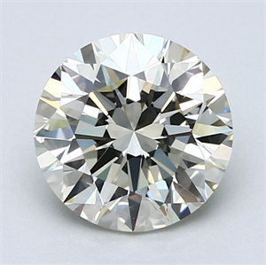 Foto Diamante Natural 2.17 quilates, Redondo , Color M, claridad IF y certificado GIA de