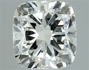 Picture of Natural Diamond 1.71 Carats, Cushion with  Cut, H Color, VS1 Clarity and Certified by GIA