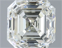 Diamante Natural 1.00 quilates, Asscher , Color J, claridad VVS2 y certificado IGI