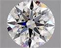 Natural Diamond 0.90 Carats, Round with Excellent Cut, I Color, VS2 Clarity and Certified by GIA