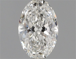 Picture of Natural Diamond 0.43 Carats, Oval with  Cut, G Color, VS2 Clarity and Certified by GIA