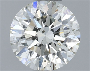 Picture of Natural Diamond 0.80 Carats, Round with Excellent Cut, I Color, SI2 Clarity and Certified by IGI