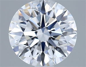 Picture of Lab Grown Diamond 1.04 Carats, Round with Ideal Cut, D Color, VVS1 Clarity and Certified by IGI
