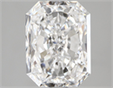 Natural Diamond 2.51 Carats, Radiant with  Cut, D Color, SI1 Clarity and Certified by GIA