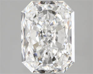 Picture of Natural Diamond 2.51 Carats, Radiant with  Cut, D Color, SI1 Clarity and Certified by GIA
