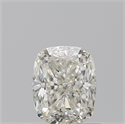 Natural Diamond 0.73 Carats, Cushion with  Cut, I Color, VVS2 Clarity and Certified by GIA