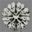 Diamante Natural 0.40 quilates, Redondo , Color M, claridad VS2 y certificado GIA