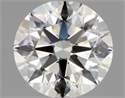 Diamante Natural 1.04 quilates, Redondo , Color I, claridad VVS1 y certificado GIA