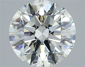 Picture of Natural Diamond 3.01 Carats, Round with Excellent Cut, I Color, VS2 Clarity and Certified by GIA