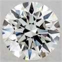 Diamante Natural 0.40 quilates, Redondo , Color J, claridad VS2 y certificado GIA