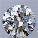 Diamante Natural 2.01 quilates, Redondo , Color H, claridad VVS2 y certificado GIA