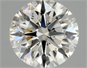 Natural Diamond 1.12 Carats, Round with Excellent Cut, J Color, SI1 Clarity and Certified by GIA