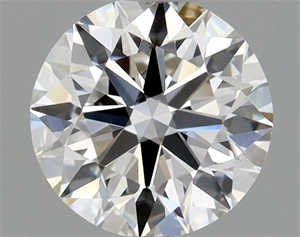Picture of Natural Diamond 0.78 Carats, Round with Excellent Cut, H Color, IF Clarity and Certified by GIA