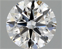 Natural Diamond 0.78 Carats, Round with Excellent Cut, H Color, IF Clarity and Certified by GIA