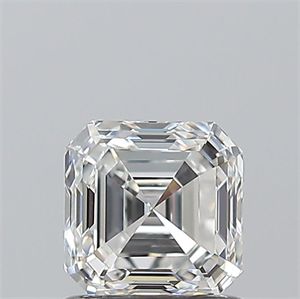 Picture of Natural Diamond 1.00 Carats, Asscher with  Cut, G Color, VVS1 Clarity and Certified by GIA