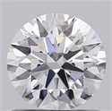 Del inventario de diamantes de laboratorio, 0.82 quilates, Redondo , Color D, claridad VVS2 y certificado IGI