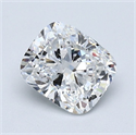 Diamante Natural 1.01 quilates, Del cojín , Color E, claridad VS1 y certificado GIA