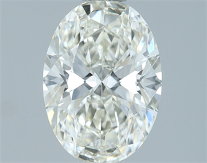 Picture of Natural Diamond 1.03 Carats, Oval with  Cut, I Color, VVS2 Clarity and Certified by IGI