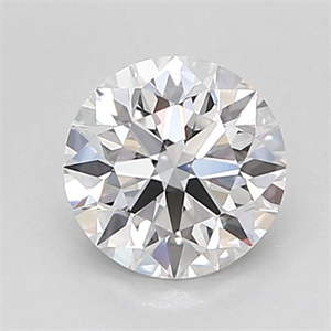 Picture of Lab Grown Diamond 1.03 Carats, Round with Ideal Cut, D Color, VVS2 Clarity and Certified by IGI