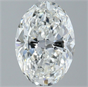 Natural Diamond 2.01 Carats, Oval with  Cut, F Color, VS1 Clarity and Certified by GIA