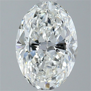 Picture of Natural Diamond 2.01 Carats, Oval with  Cut, F Color, VS1 Clarity and Certified by GIA