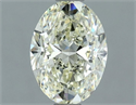Diamante Natural 1.00 quilates, Ovalado , Color L, claridad VS1 y certificado IGI