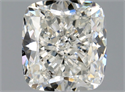 Natural Diamond 1.00 Carats, Cushion with  Cut, I Color, SI2 Clarity and Certified by GIA