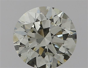 Picture of Natural Diamond 0.50 Carats, Round with Excellent Cut, I Color, VVS1 Clarity and Certified by IGI