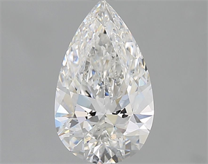 Picture of Natural Diamond 1.51 Carats, Pear with  Cut, E Color, I1 Clarity and Certified by GIA