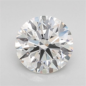 Picture of Lab Grown Diamond 1.04 Carats, Round with Ideal Cut, D Color, VVS2 Clarity and Certified by IGI